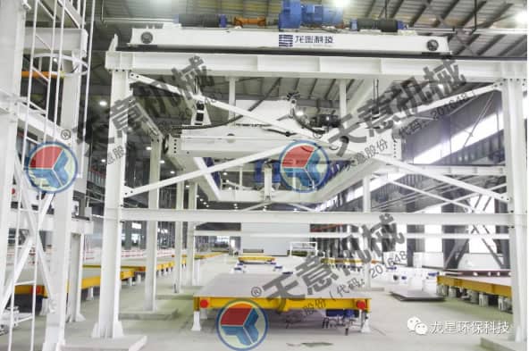 熱烈祝賀天意機械與龍星科技PC構(gòu)件生產(chǎn)線順利交接！